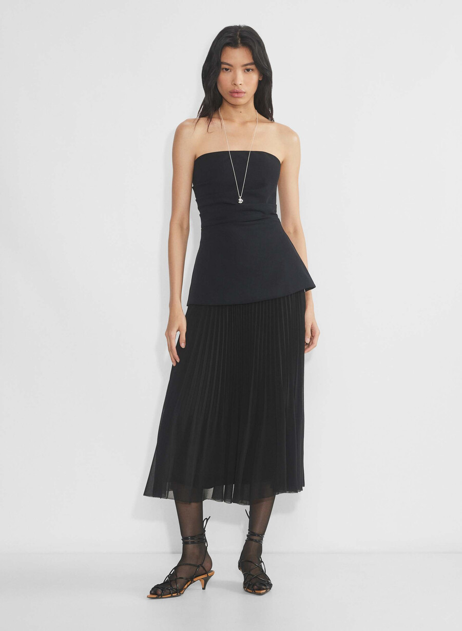 lilou tube top black