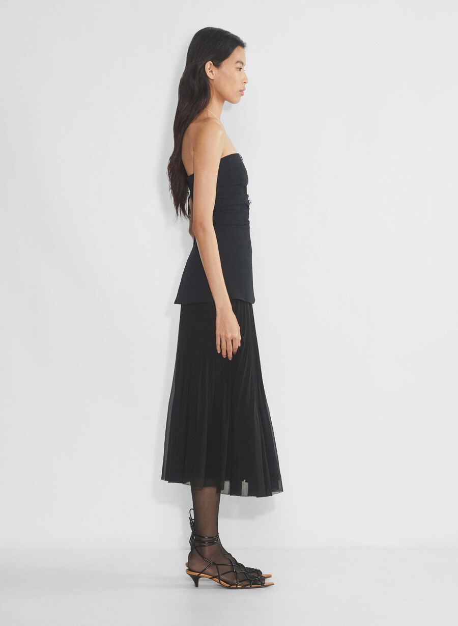 lilou tube top black