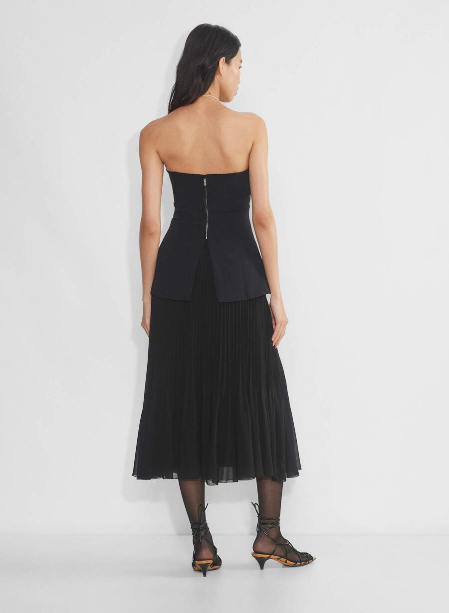 lilou tube top black