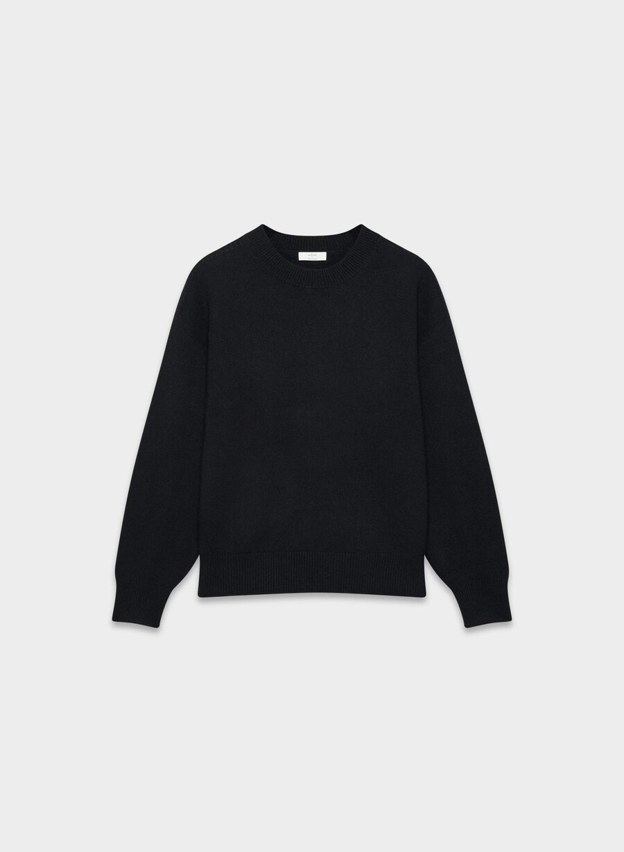 isabelle wool cashmere sweater black
