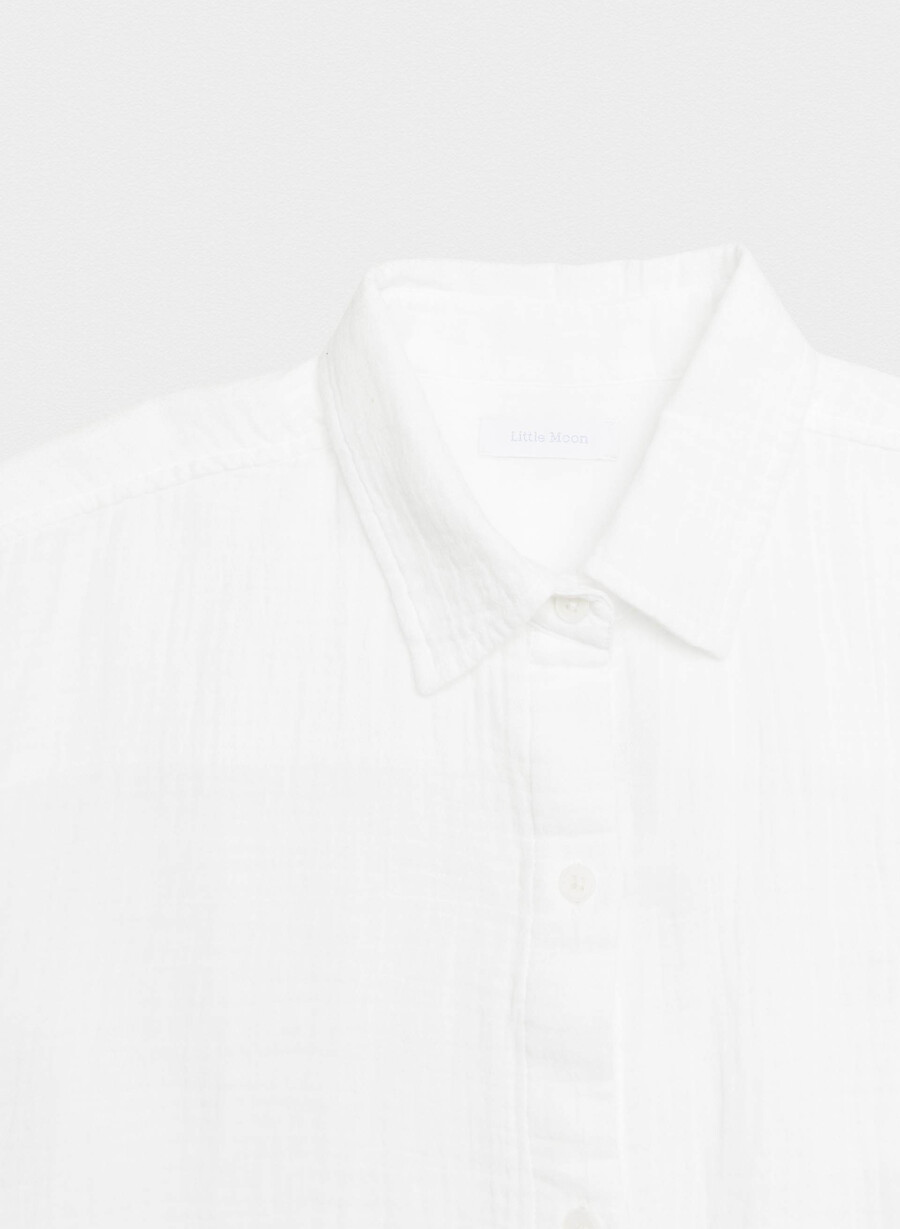 airplush cotton sail shirt white