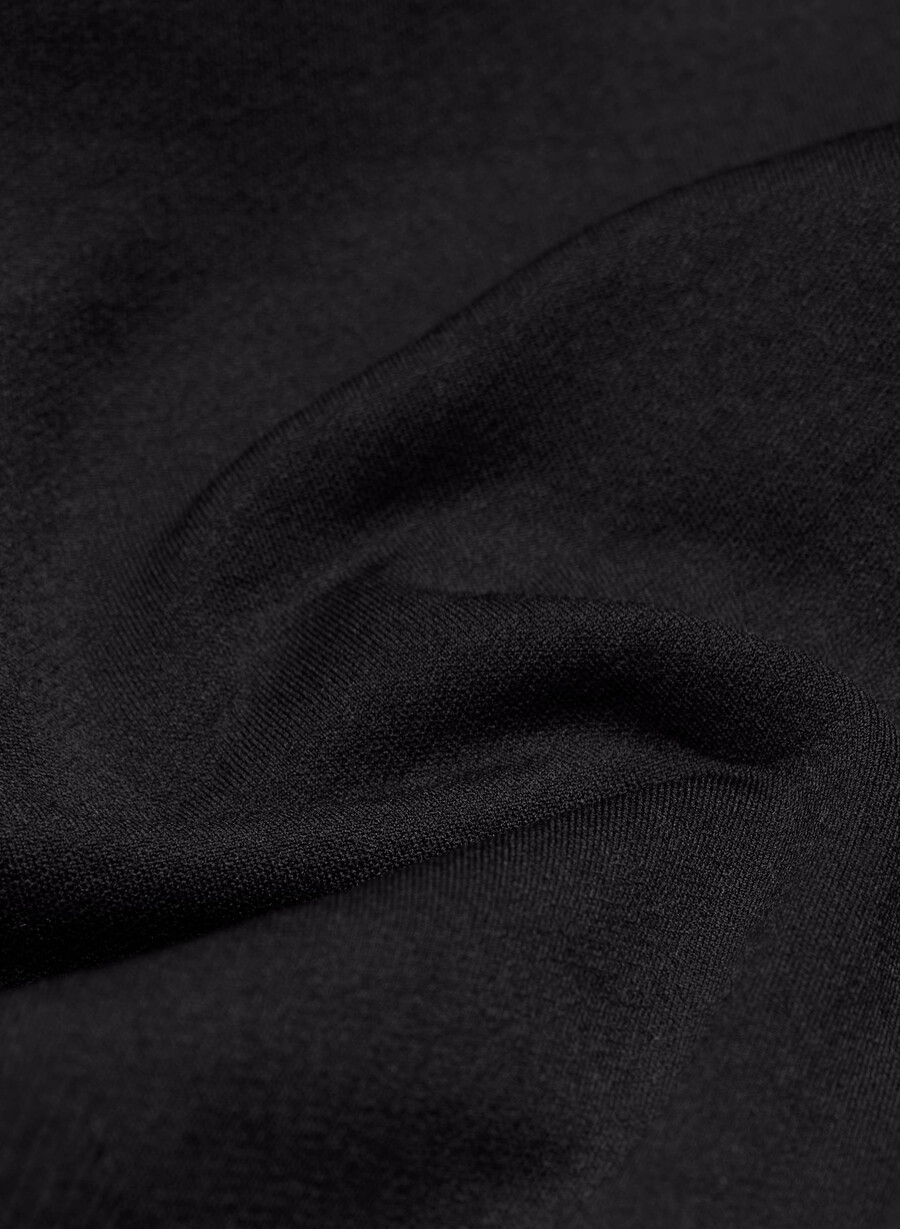 shapeenhance seamless mid-thigh bodysuit black