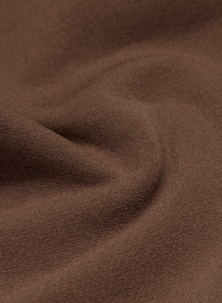 shapeenhance seamless mid-thigh bodysuit cocoa bean