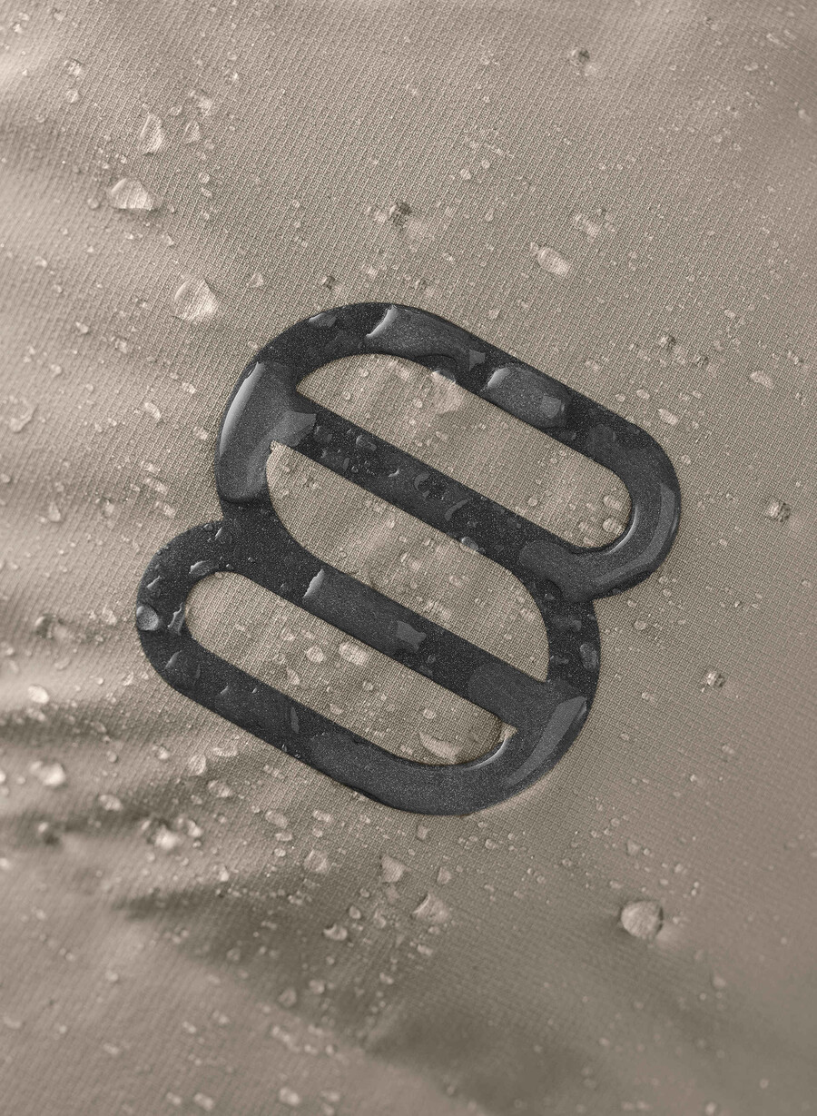 the supersnug puff₂o mid - rainstop modern taupe