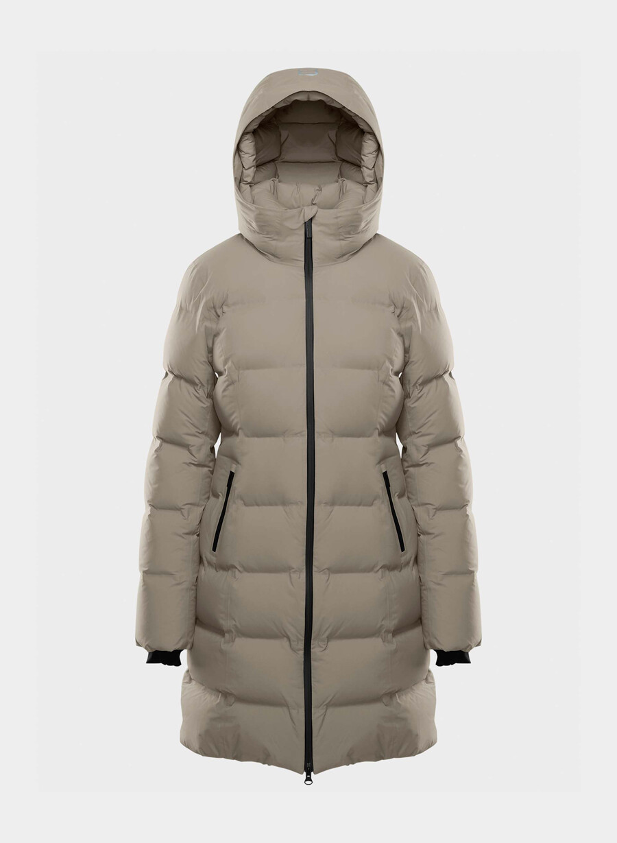 the supersnug puff₂o mid - rainstop modern taupe