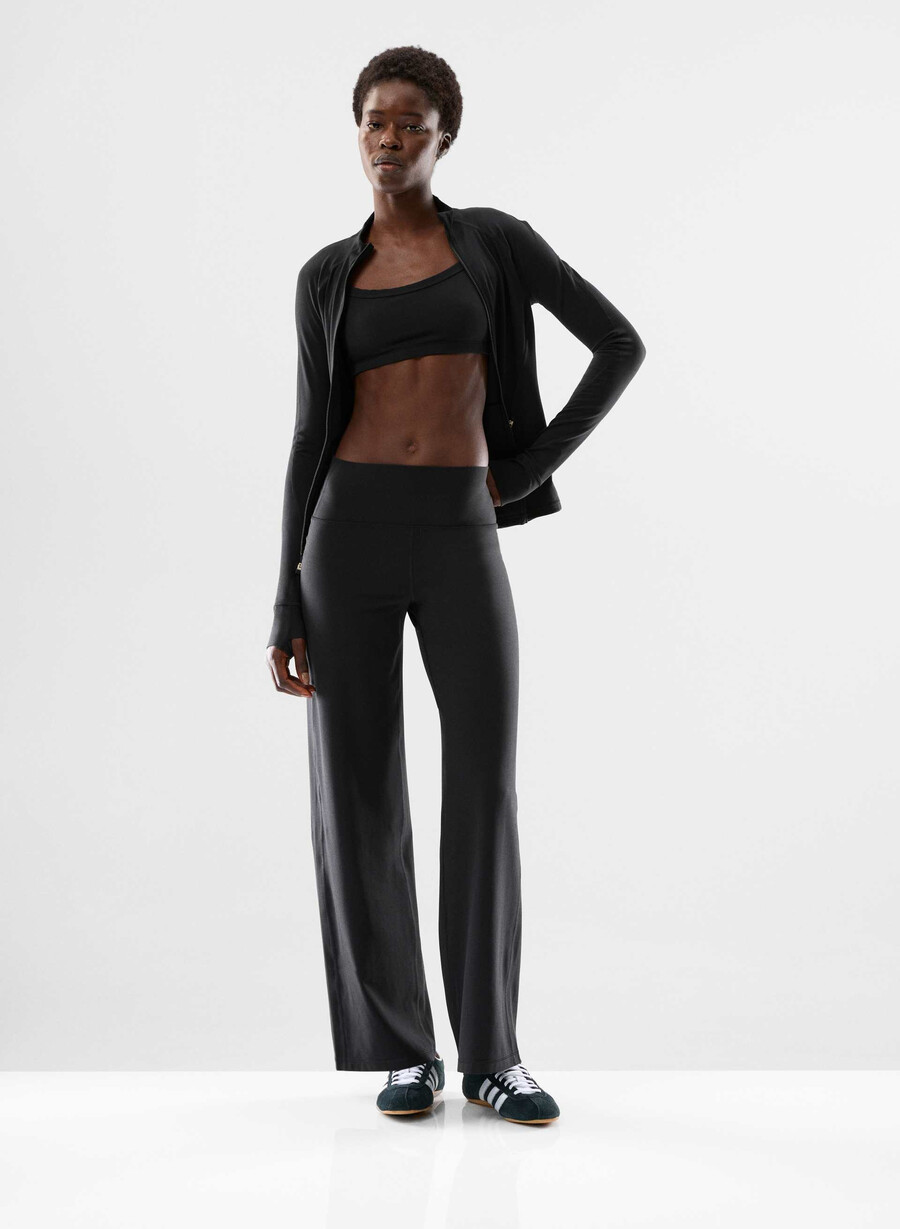 butter asana pant black