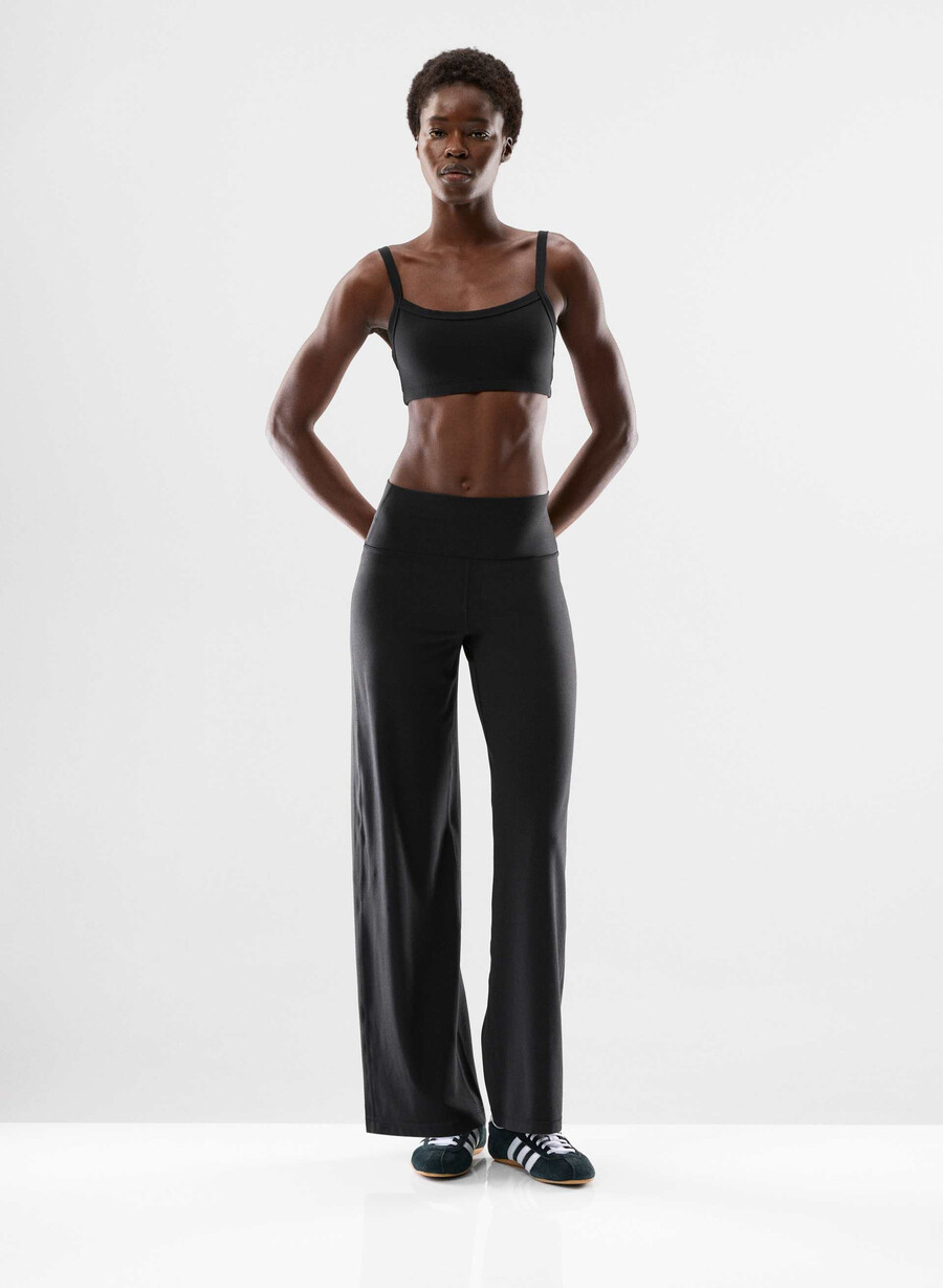 butter asana pant black