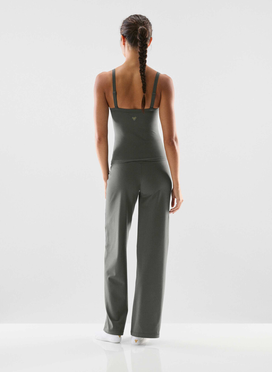 butter asana pant coal grey