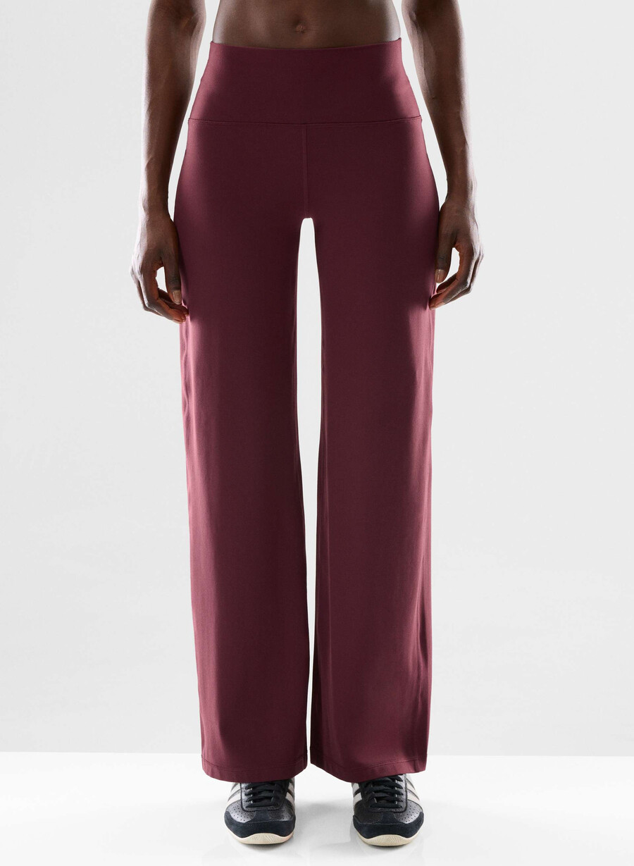 butter asana pant sumac burgundy