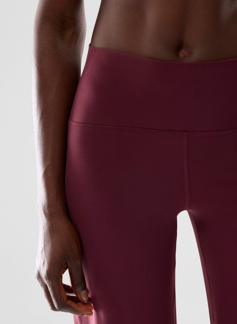 butter asana pant sumac burgundy