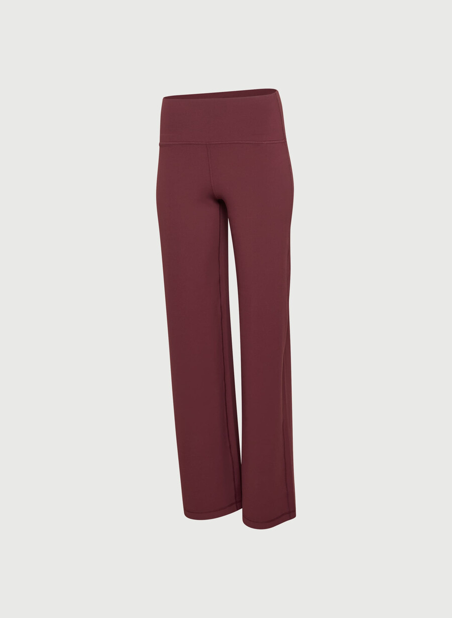 butter asana pant sumac burgundy