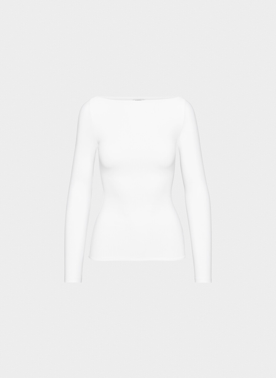 original contour boatneck longsleeve black