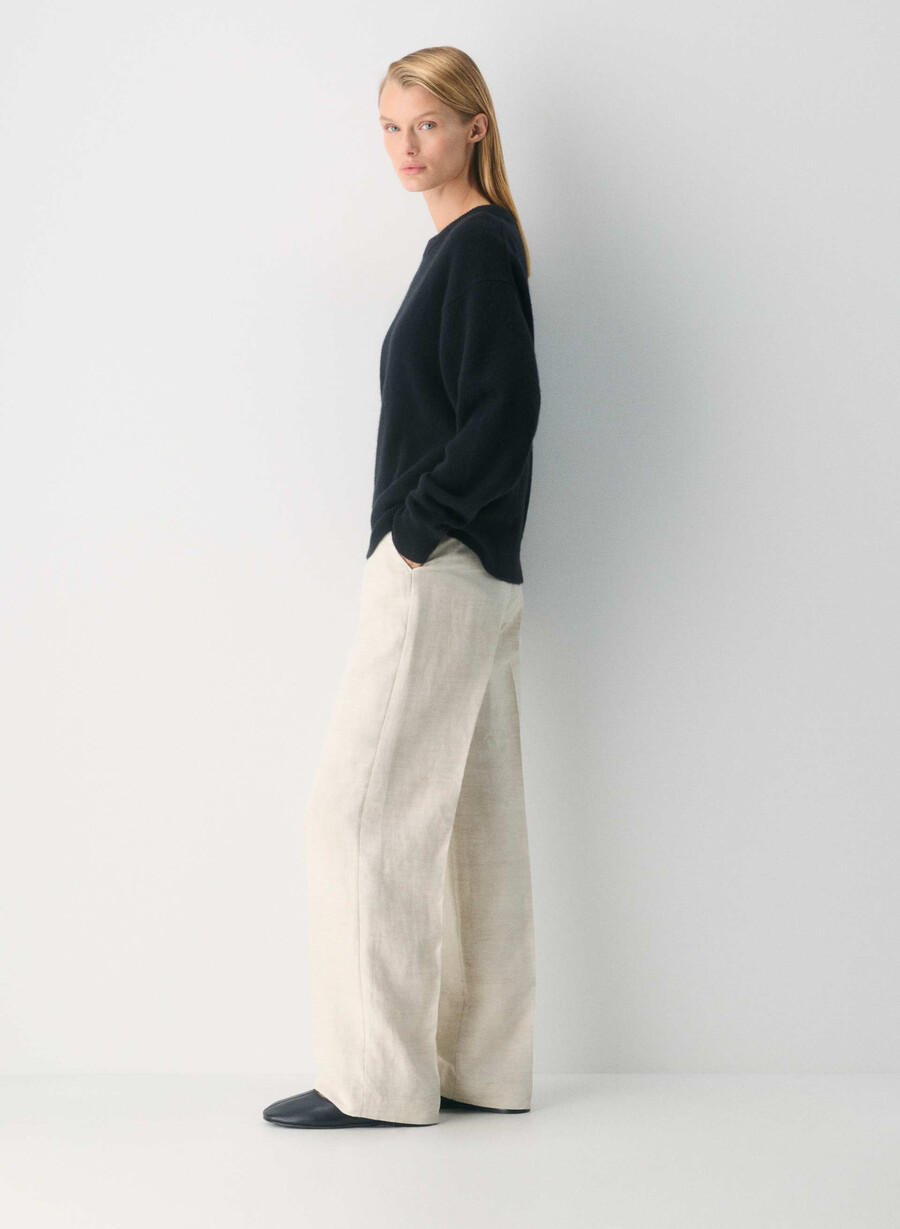 the limitless pant - cruiselinen natural ecru