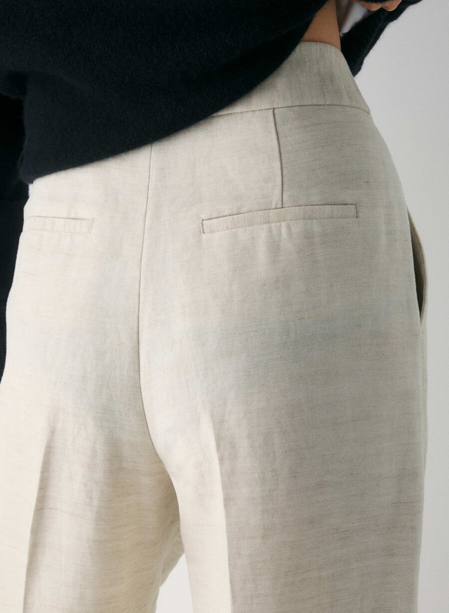 the limitless pant - cruiselinen natural ecru