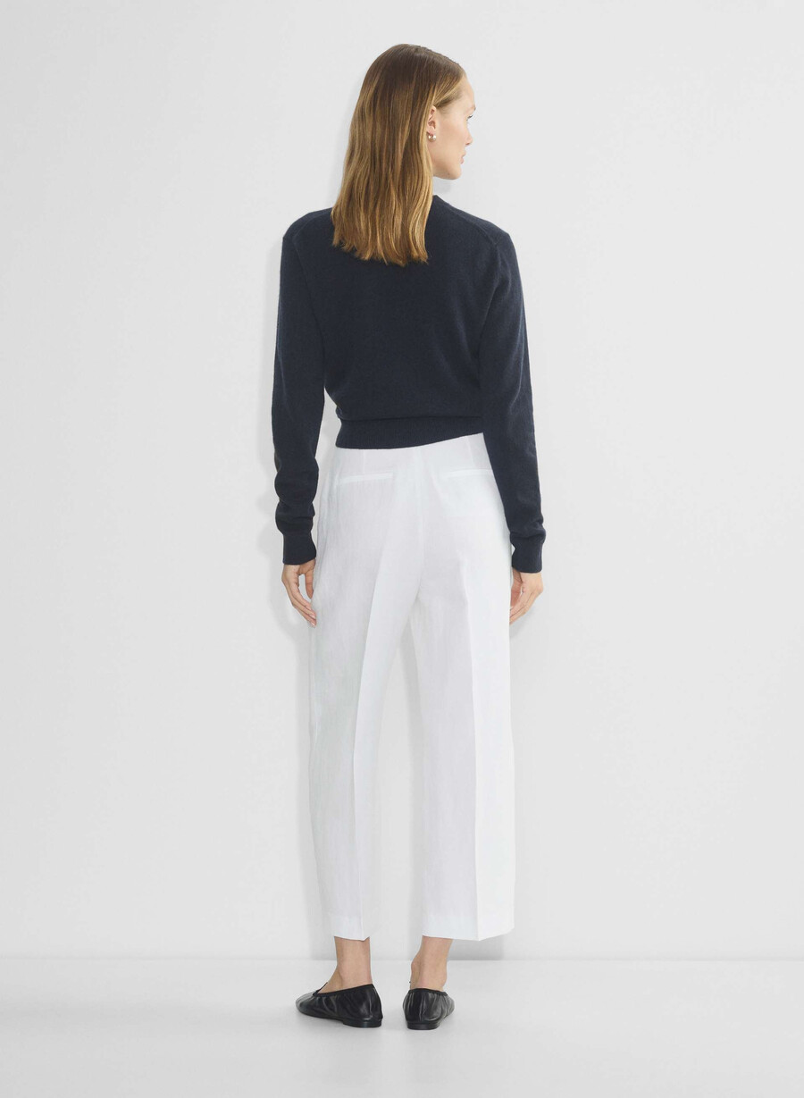 the limitless pant cropped - cruiselinen white