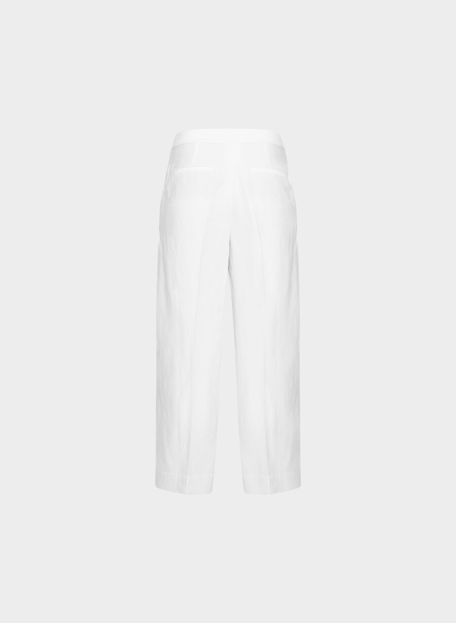 the limitless pant cropped - cruiselinen white
