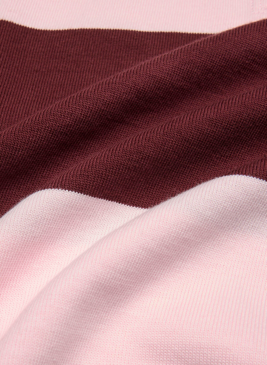 mighty cotton lomu polo longsleeve villa pnk smc brgdy