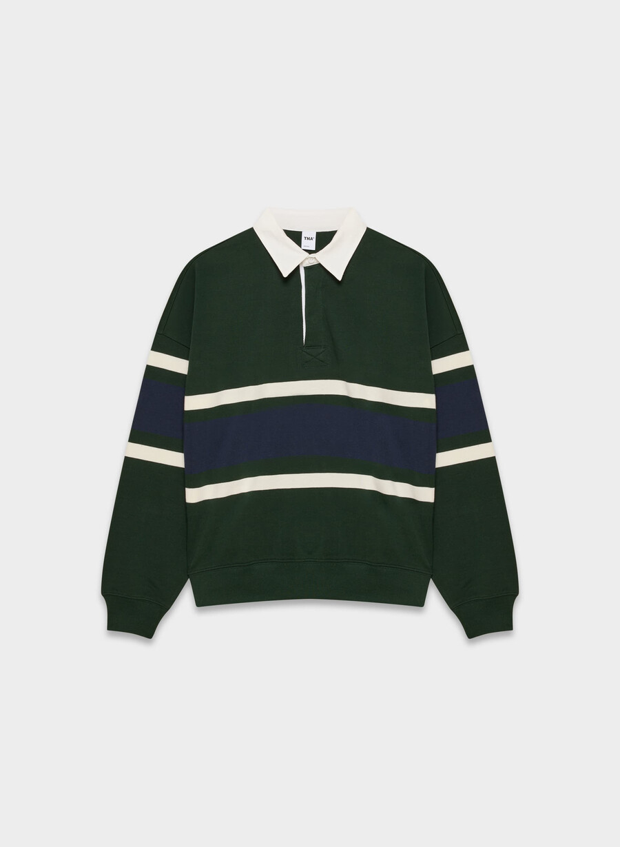 mighty cotton lomu polo longsleeve figtree grnadmiral