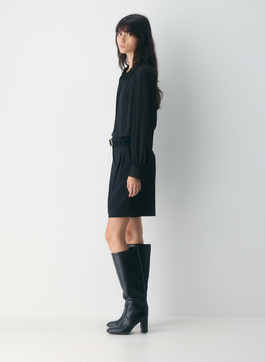 delphine blouse black