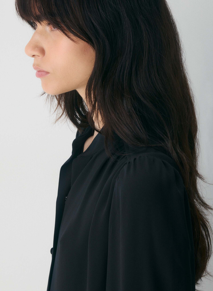 delphine blouse black