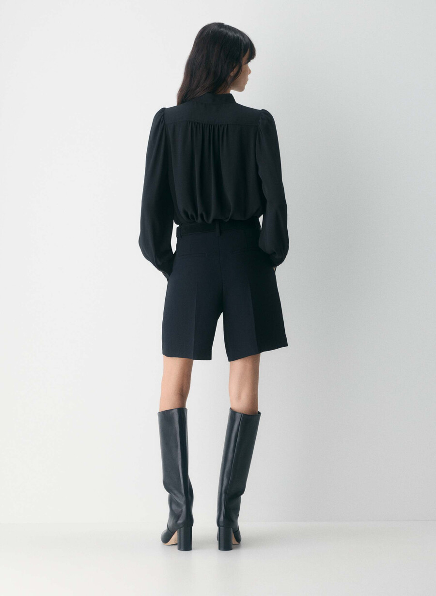 delphine blouse black