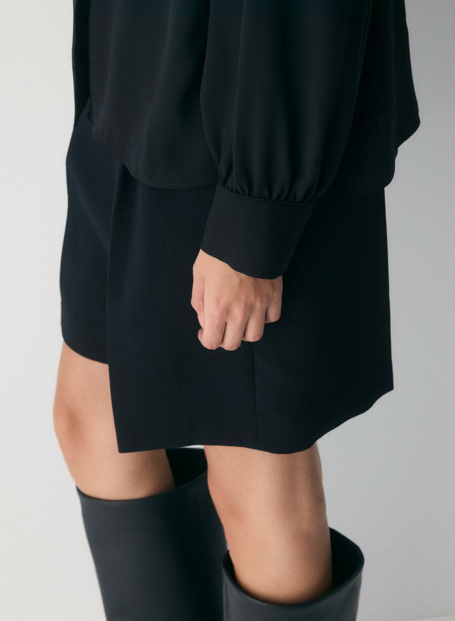 delphine blouse black