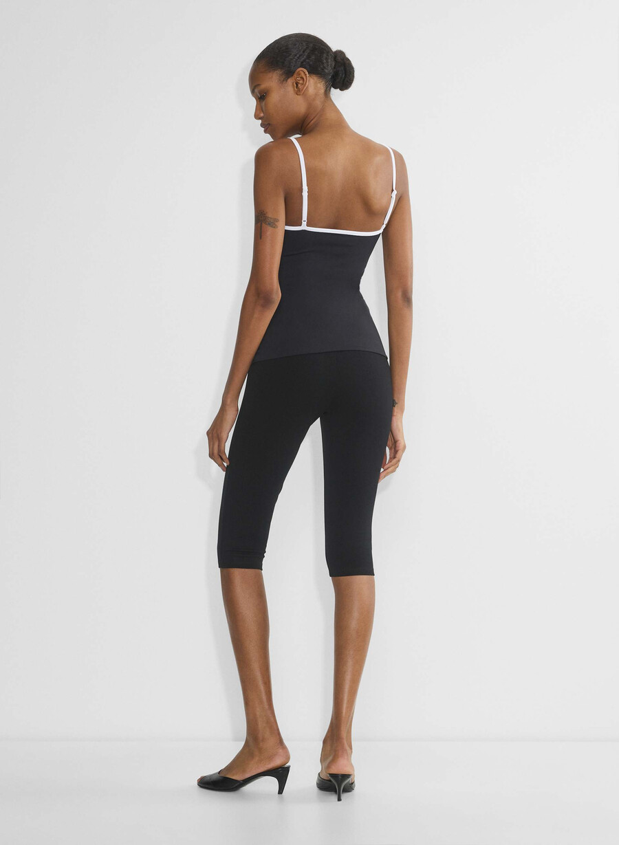 original contour swoop cami tank blackwhite