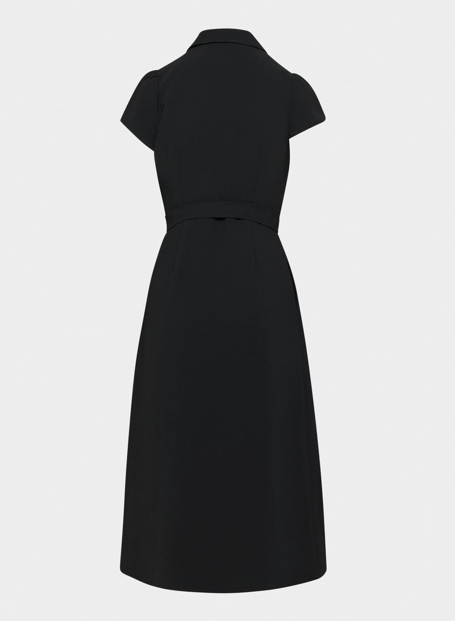 shirt dress black