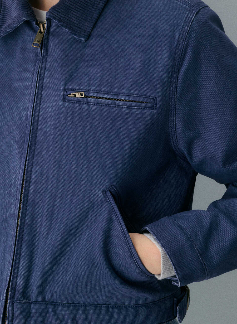 barkley workwear jacket vintage aviation bl