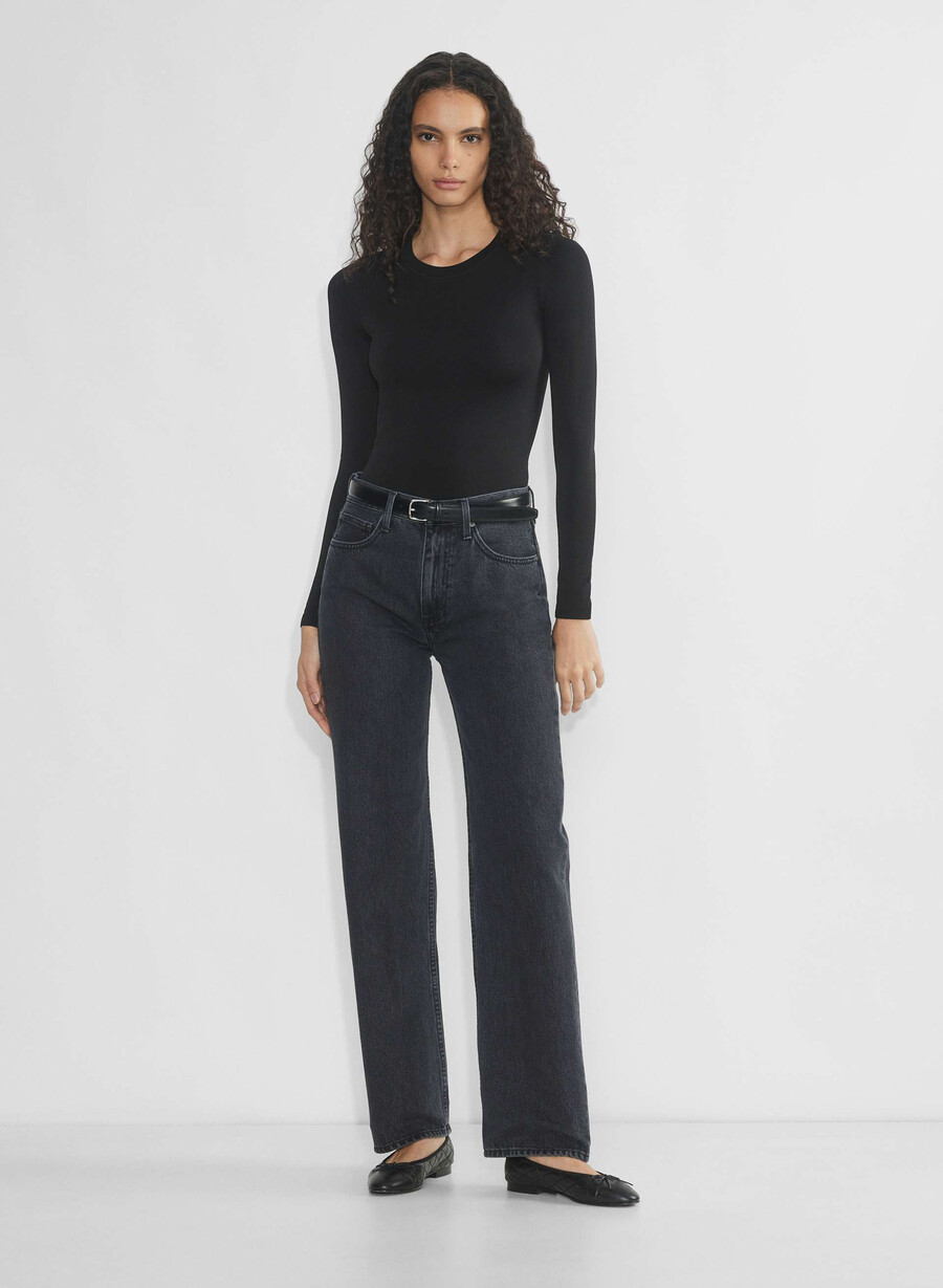 smooth seamless willow hip longsleeve black