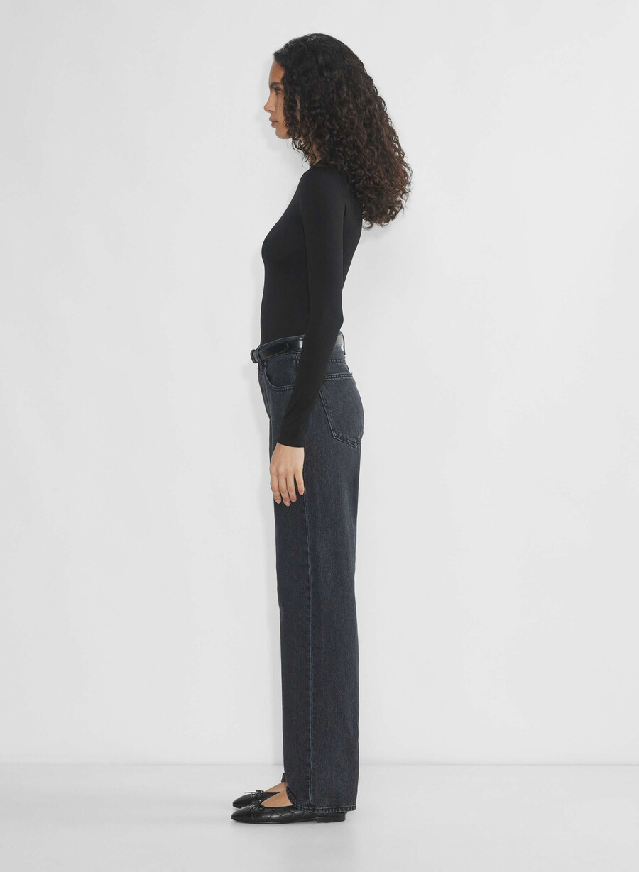 smooth seamless willow hip longsleeve black