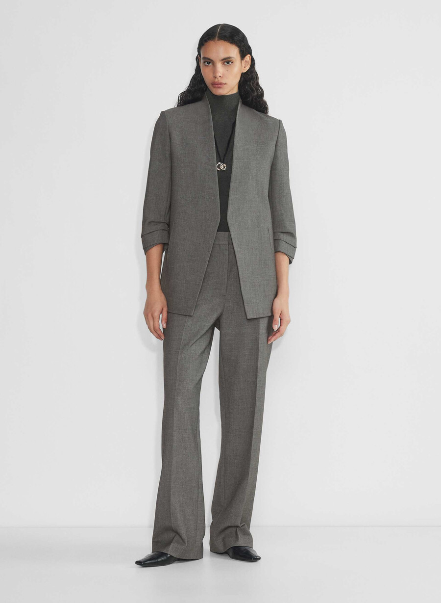 power blazer - ressential heather charcoal
