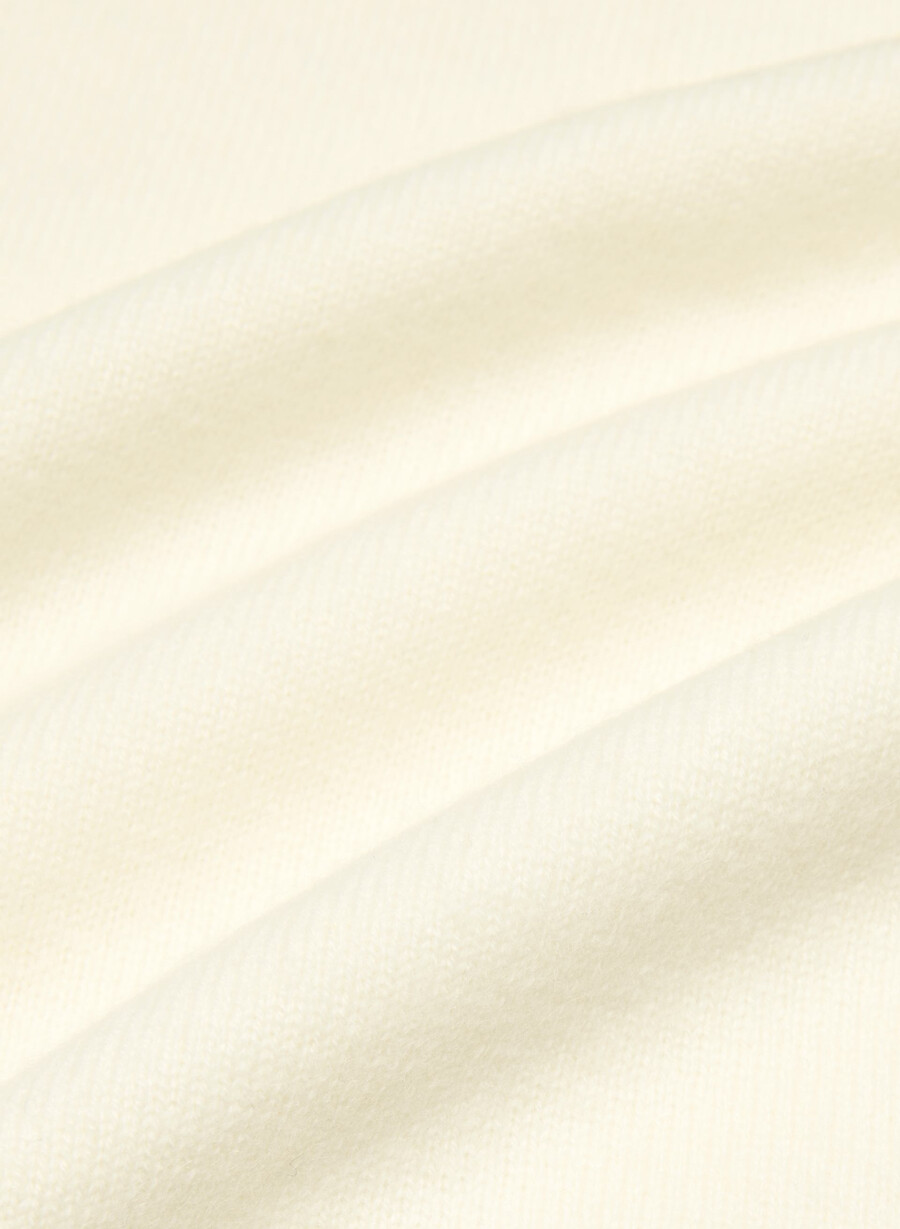 bare cashmere monogram sweater vest light birch