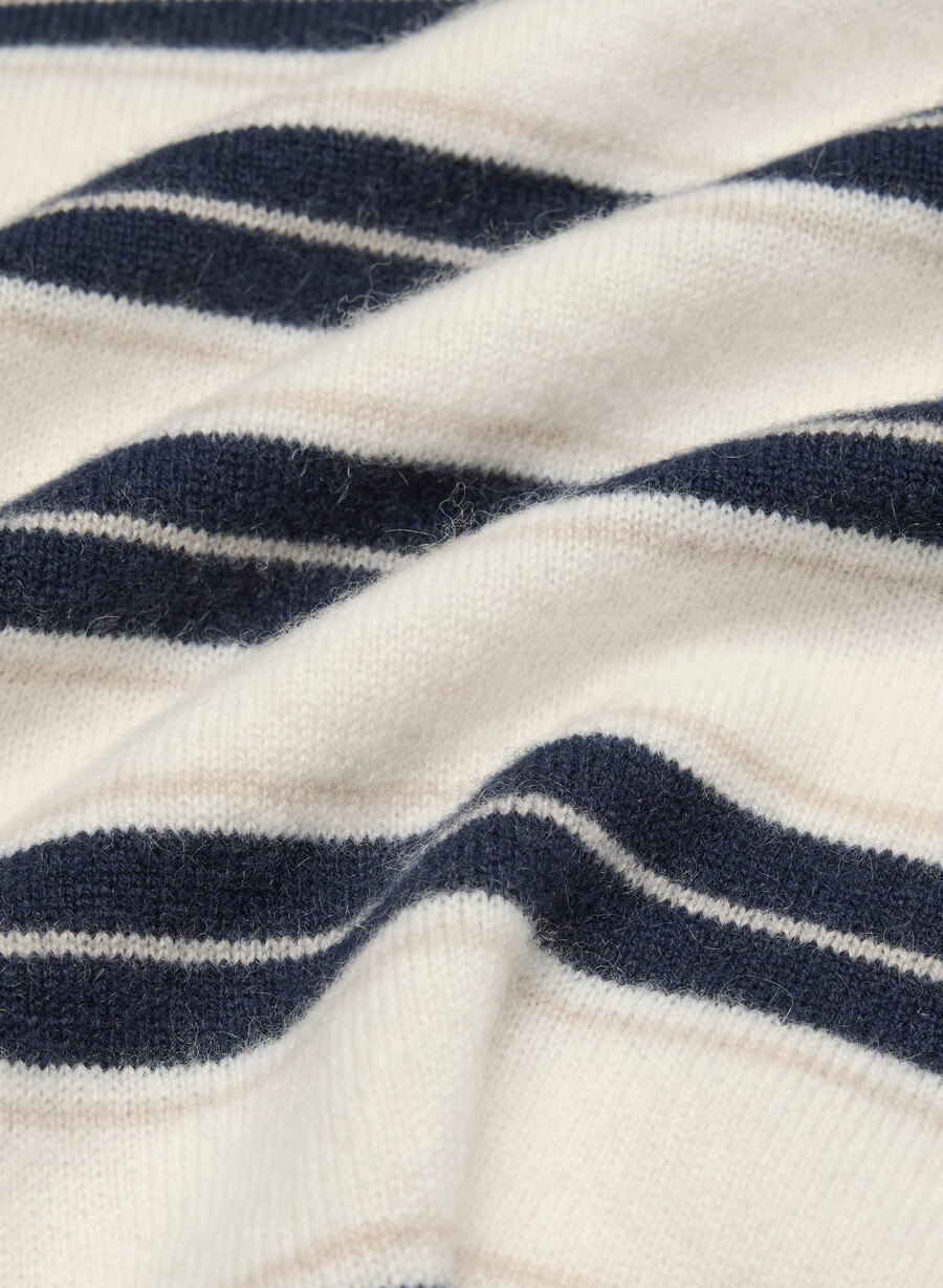 bare cashmere monogram sweater vest lt birch admiral