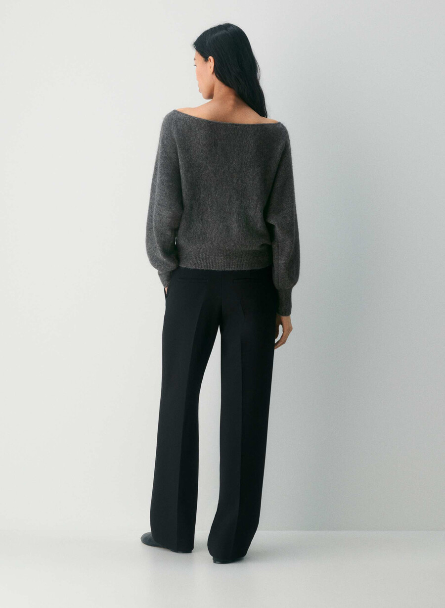 softspoke rhoda sweater heather dark grey