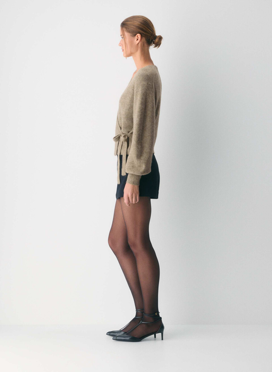 softspoke cassidy sweater heather nomad taupe