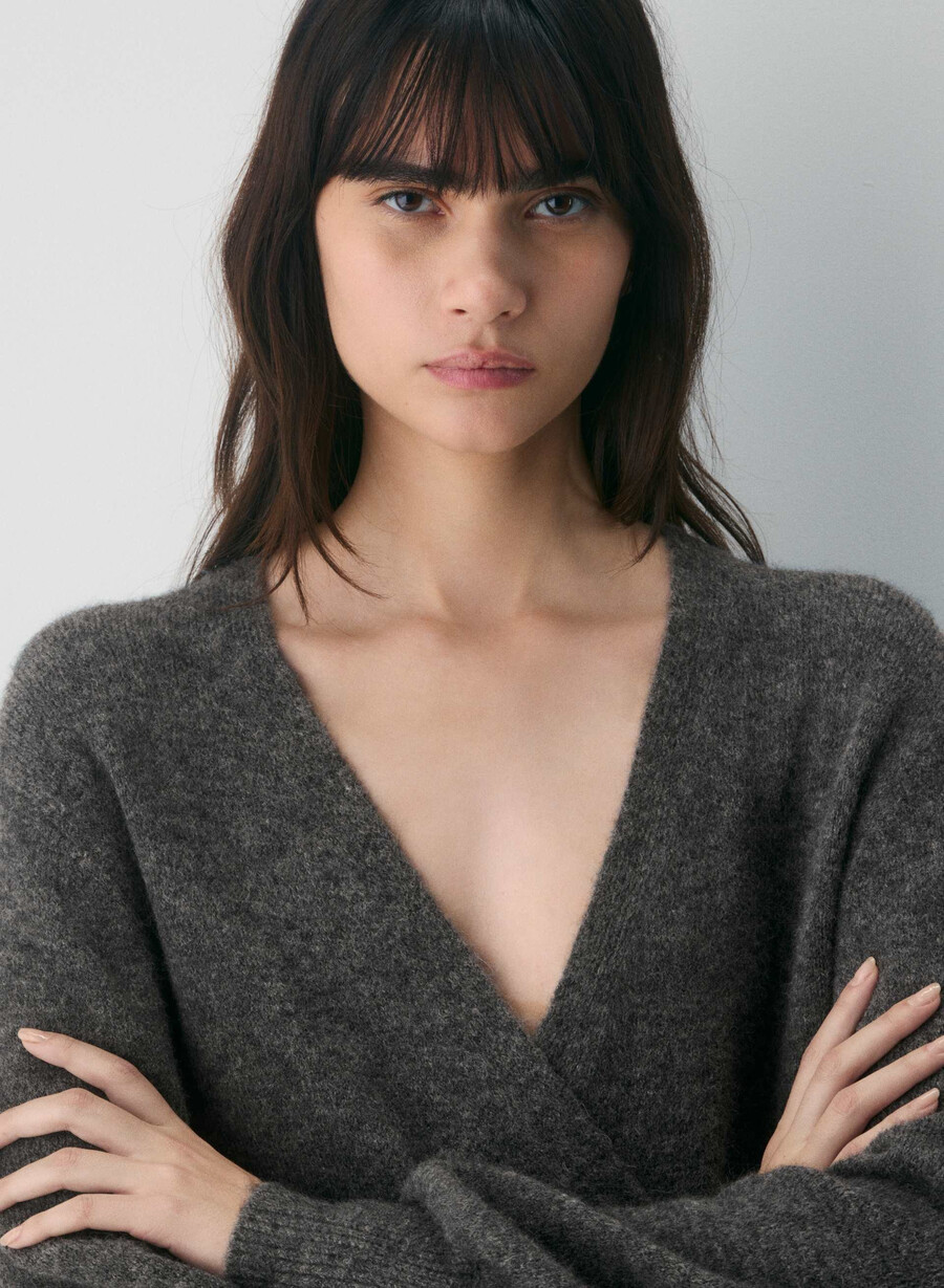 softspoke cassidy sweater heather charcoal