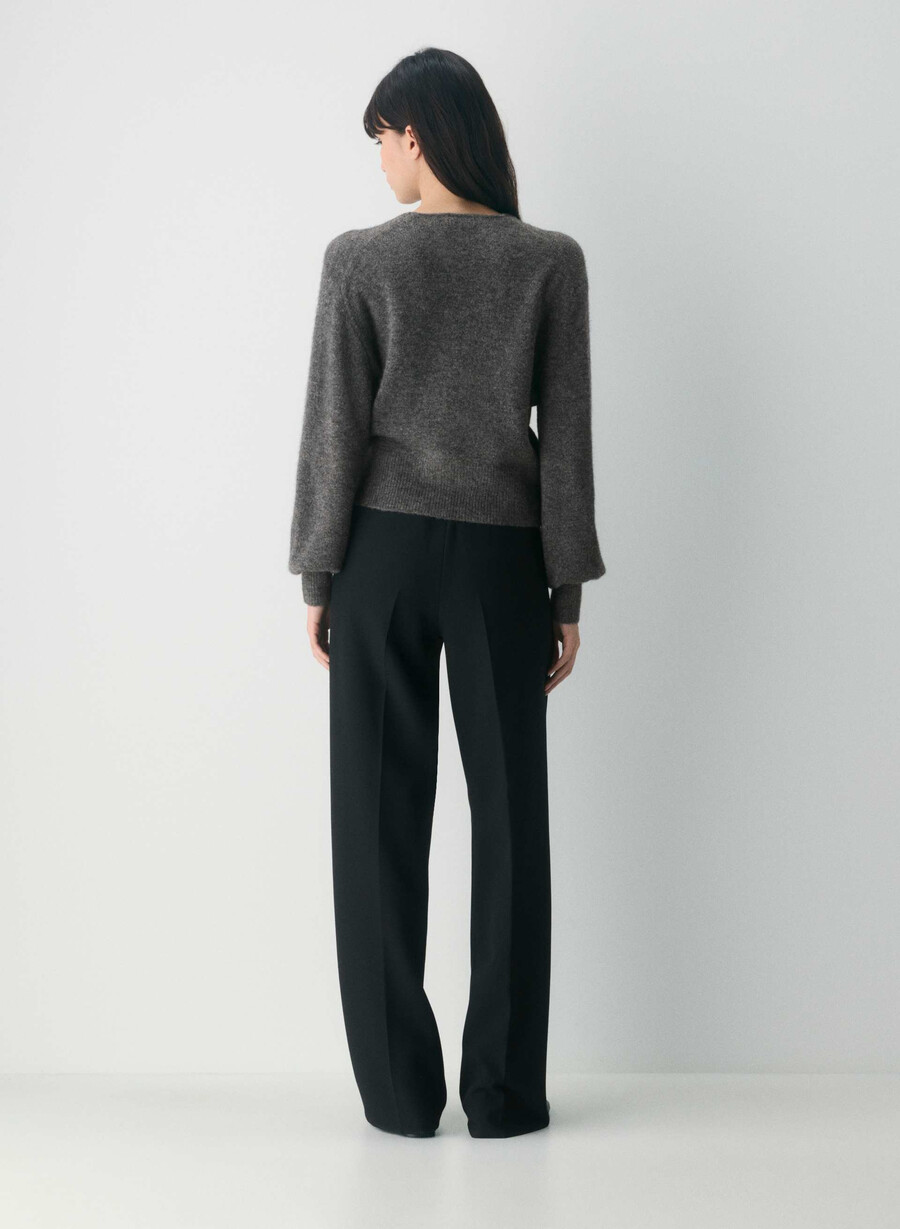 softspoke cassidy sweater heather charcoal
