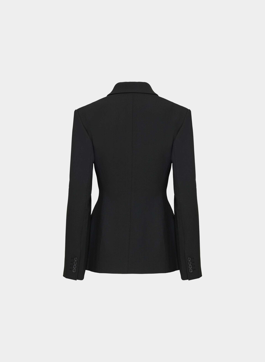 standout blazer - ressential black