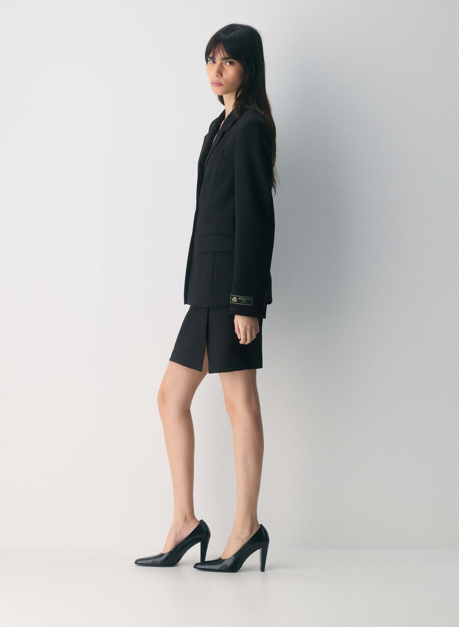 standout blazer - ressential black