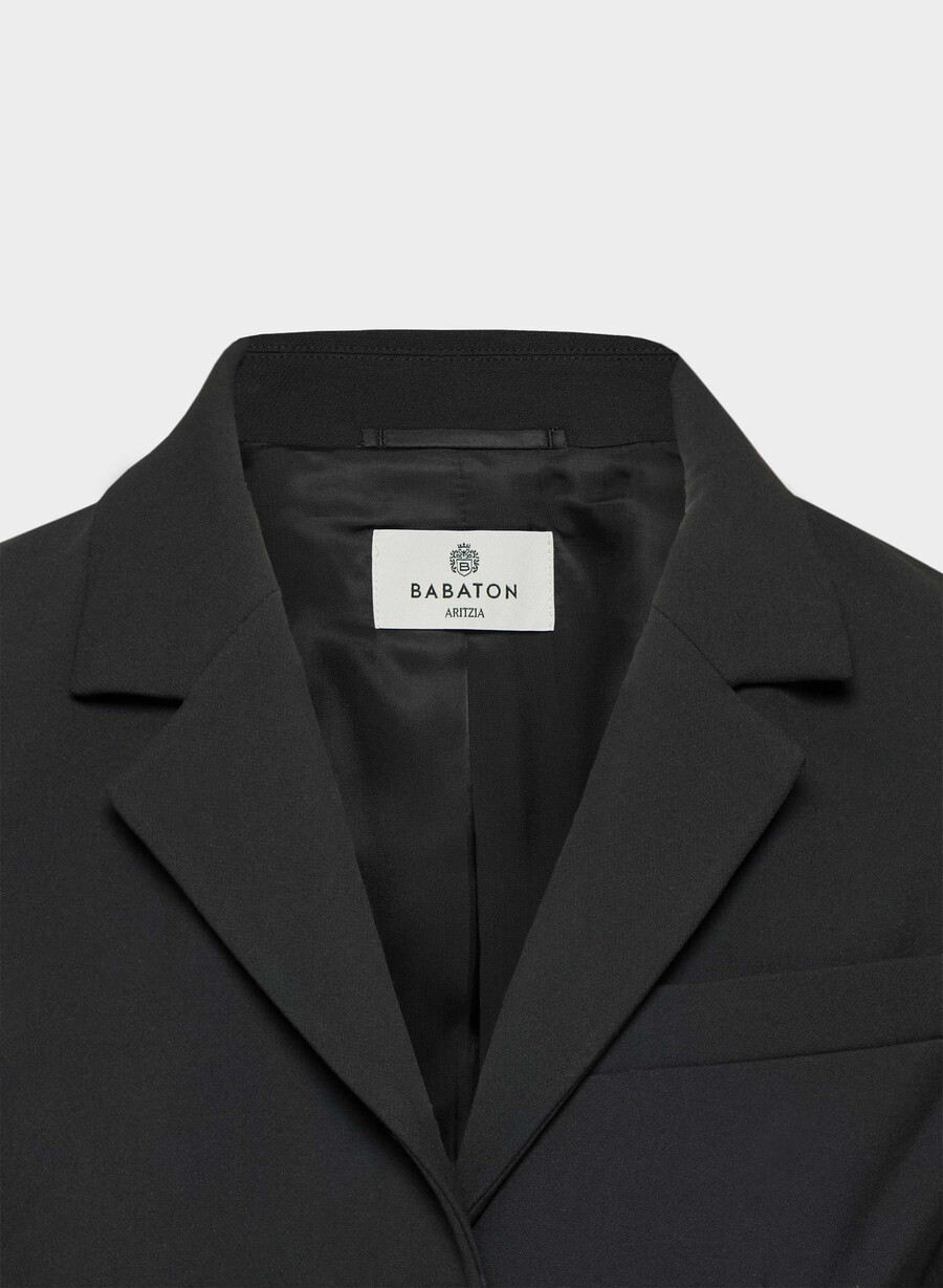 standout blazer - ressential black