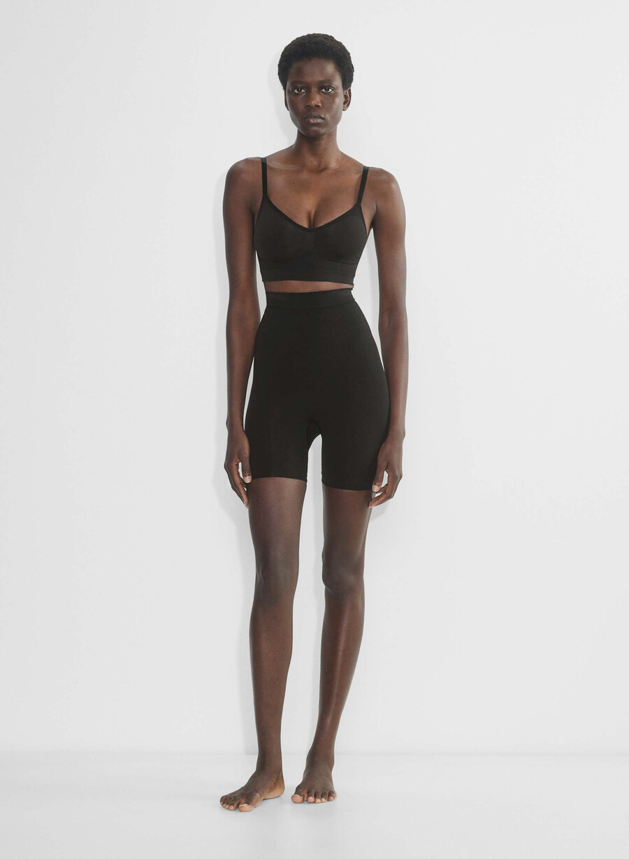 shapeenhance scoop bralette black