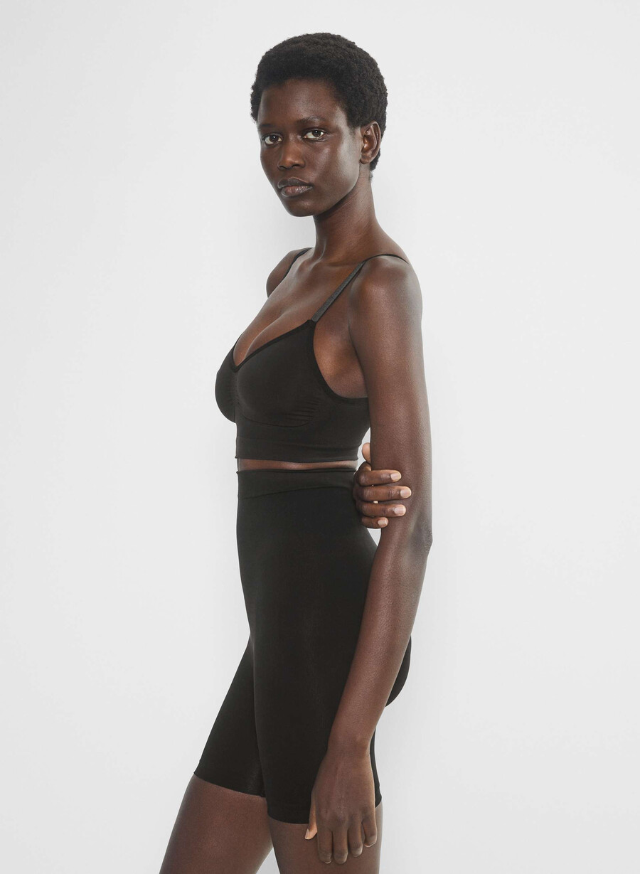 shapeenhance scoop bralette black