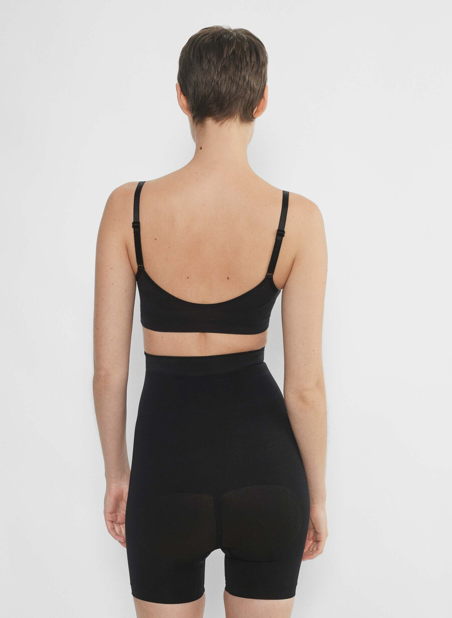 shapeenhance scoop bralette black