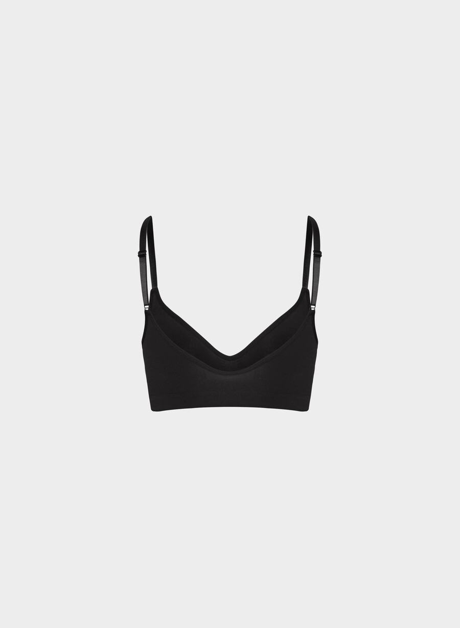 shapeenhance scoop bralette black