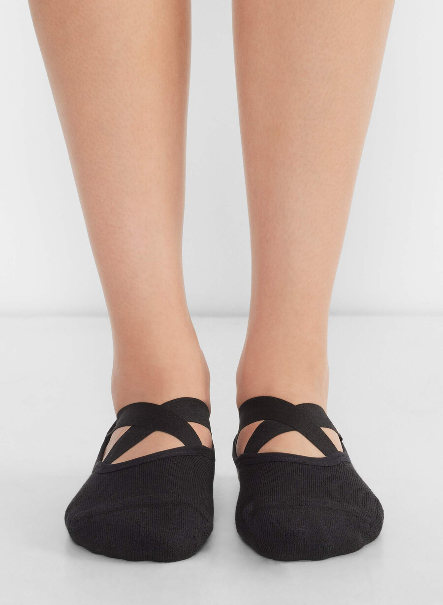stability pilates sock 3-pack blackblack