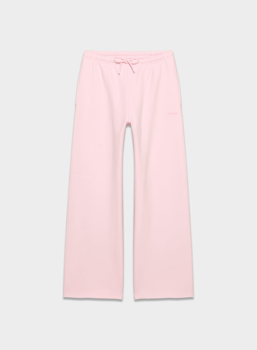 cozy sweatfleece mega flutter sweatpant villa pink
