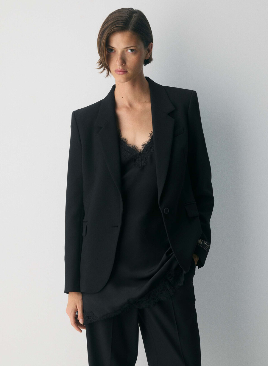 producer blazer - ressential black
