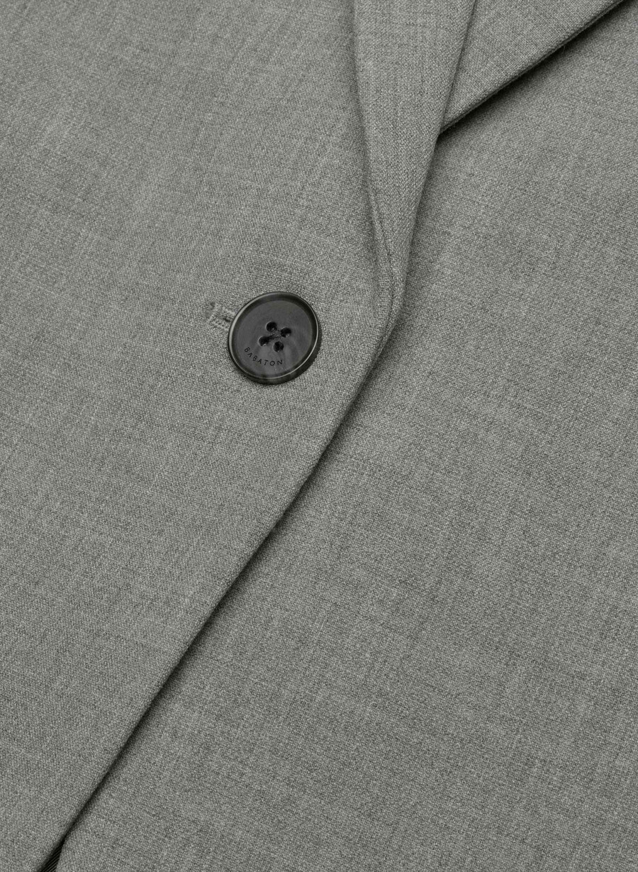 producer blazer - ressential heather dark grey
