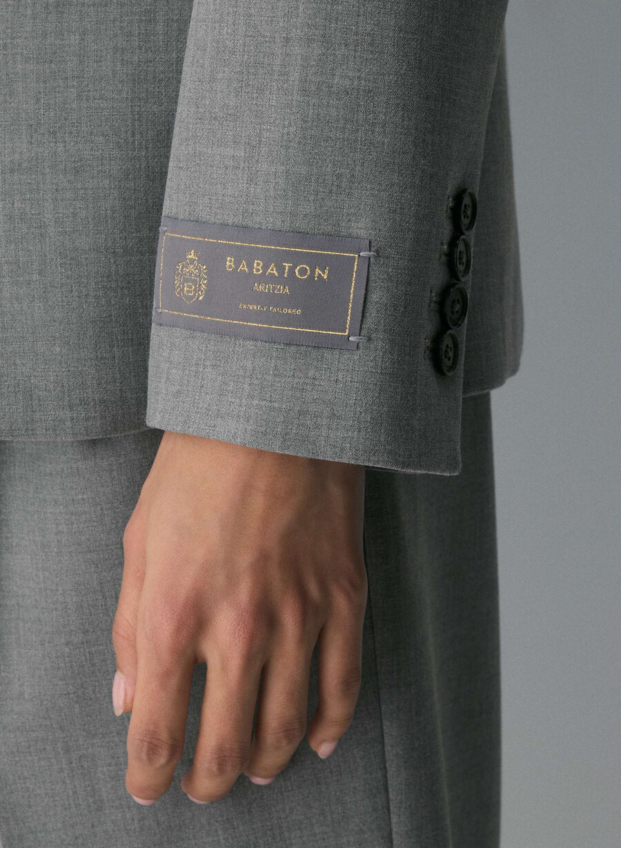 producer blazer - ressential heather dark grey
